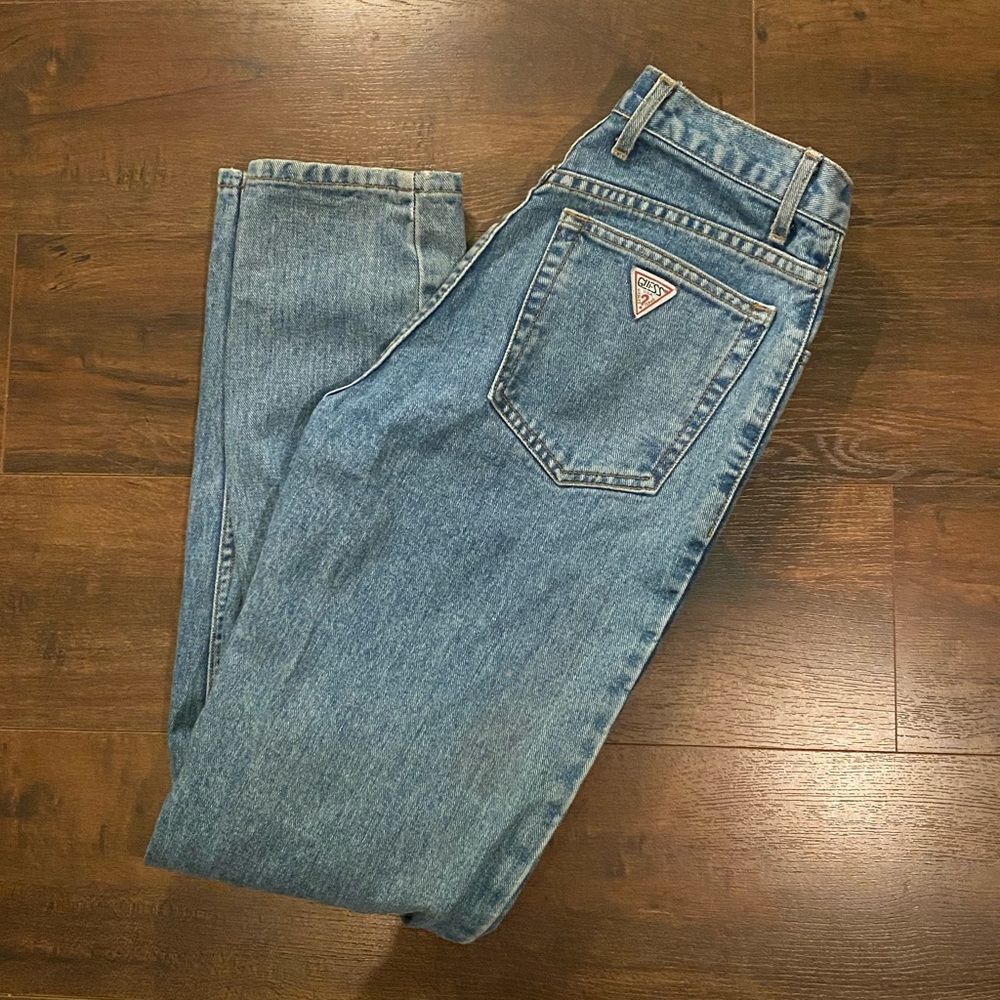 VTG Guess Jeans 90s High Waisted Straight Leg